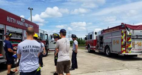 photo by Kitty Hawk Fire Department